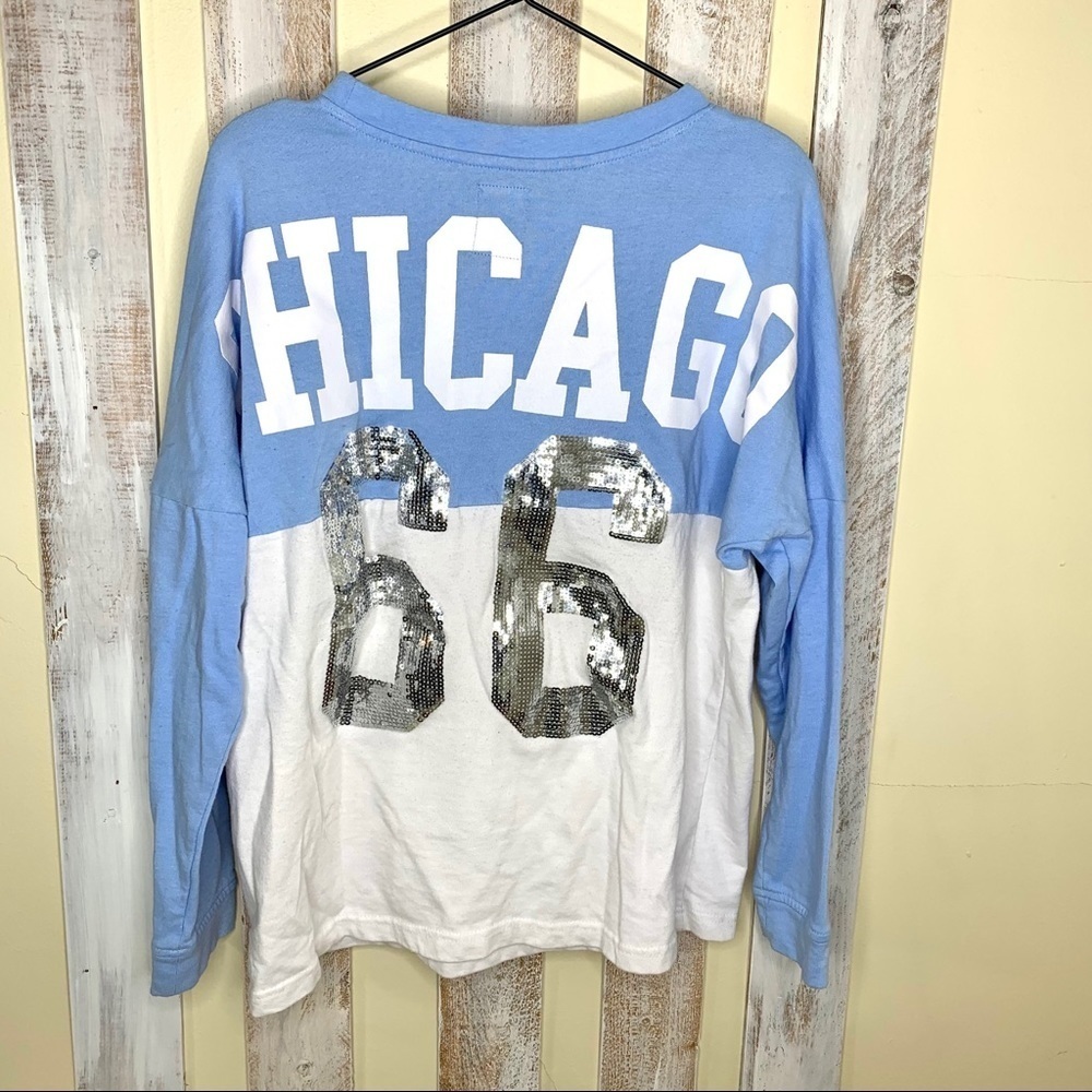 NBA Chicago Bulls Sequin Jersey Knit Top